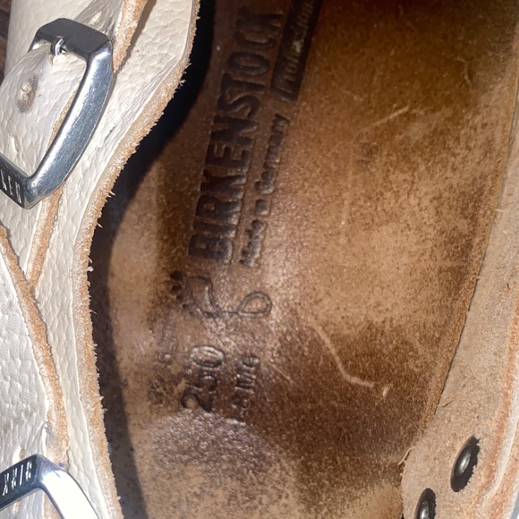 Birkenstock Cream Mules & Clogs - Picture 14 of 16